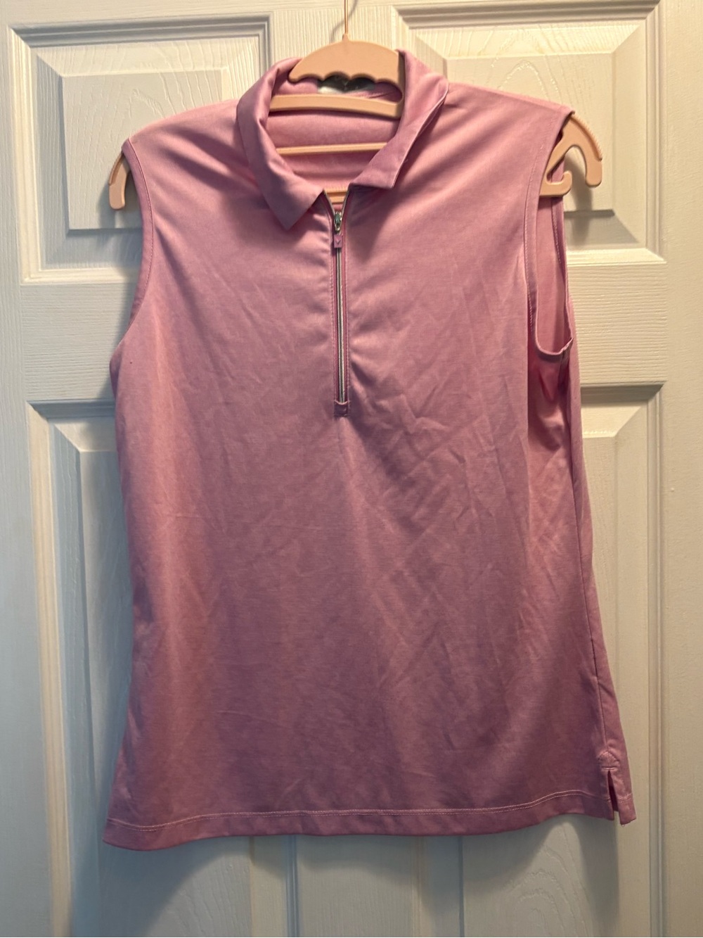 Callaway Women’s Sleeveless Golf Shirt Medium Pink